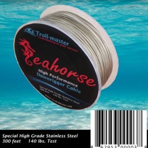 Seahorse Downrigger Cable Stainless Steel 300 ft