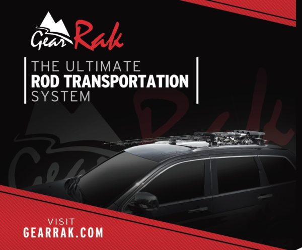 Rod Roof Rack - Fishing rod transportation system by GearRAK